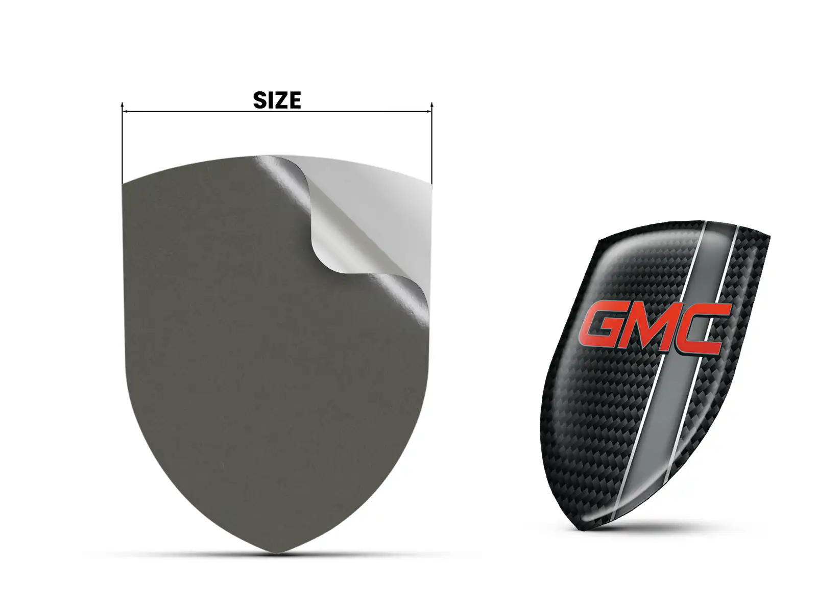 GMC Badges Auto Sport Élégants Haute Qualité